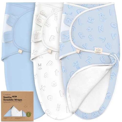 Newborn Swaddles with Zippers (3 Count)