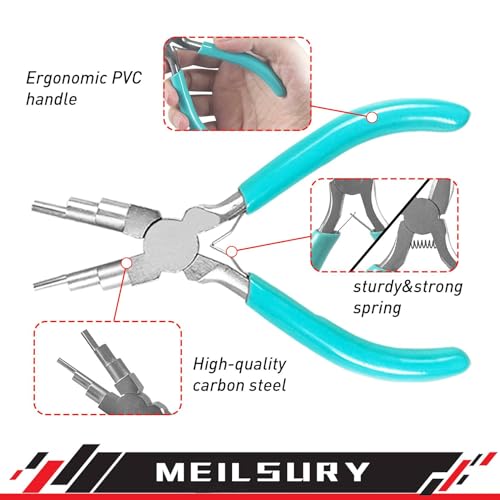 3 Piece jewelry pliers set includes a 6 (3 Count)