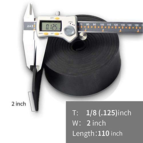 Neoprene Rubber Strips 1 (9.16 Foot)
