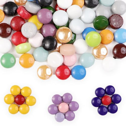 12mm Round Mosaic Tiles for Crafts