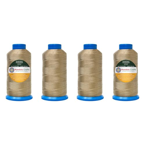 SZ 69 210D T70 Dark Beige Combo Bonded Nylon Thread 6000 YDs (18000 Foot)