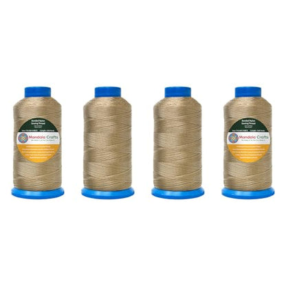 SZ 69 210D T70 Dark Beige Combo Bonded Nylon Thread 6000 YDs (18000 Foot)