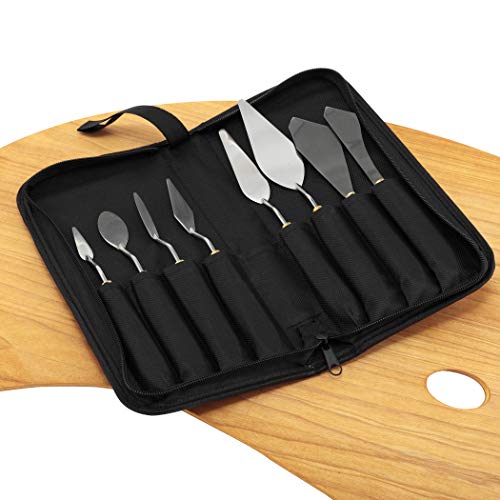 Stainless Steel Palette Knife Painting Tools (8 Count)
