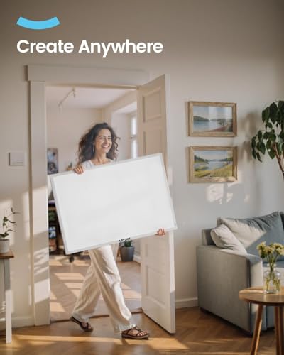 A1 Large LED Light Pad for Diamond Painting AC Powered Light Board Kit Adjustable Brightness Light Box Drawing for 5D Diamond Painting Kits