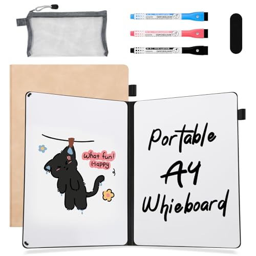 Portable White Board Dry Erase Notebook