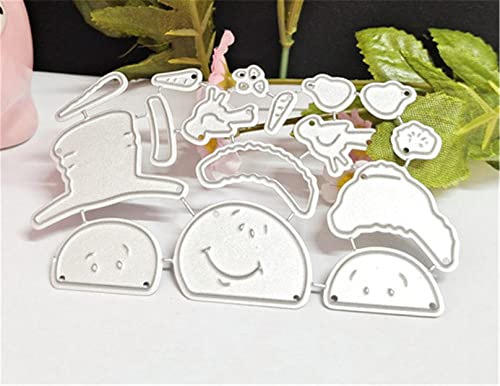 Metal Cutting Dies DIY Merry Christams Embossing Stencil Template Scrapbooking Card Making Mold Photo Album Arts Crafts Tools