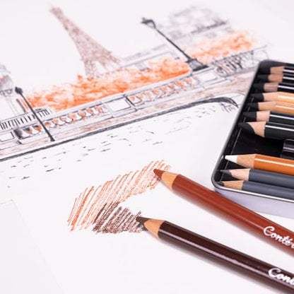 The Sketch Set with Assorted Sketching Pencils