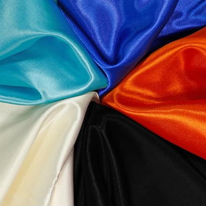 Black Satin Fabric