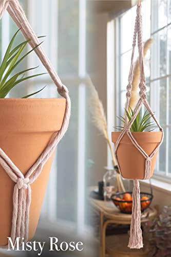 Macrame Kit Makes 3 DIY Plant Hangers for Teens & Adult Beginners