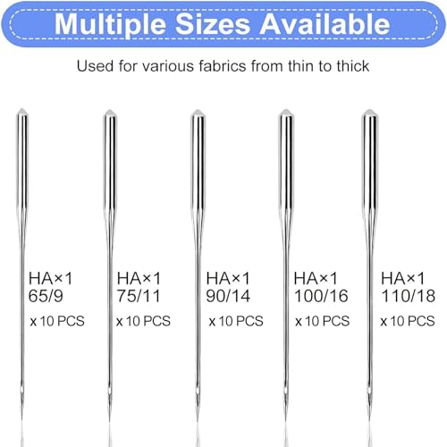 50PCS Sewing Machine Needles (2.04 Ounce)