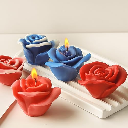 2 Pack 3D Flower Mold for Resin Casting (2 Count)