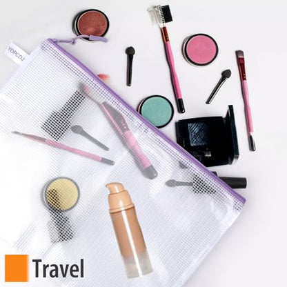 20PCS Mesh Zipper Pouch Bags