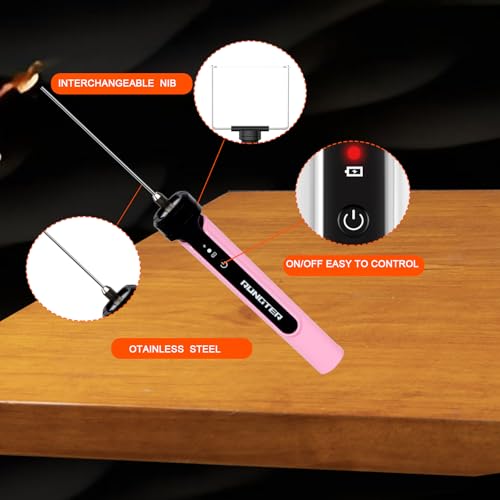 3-in-1 Hot Wire Electric Foam Cutter, Styrofoam Cutter Tool, Pink