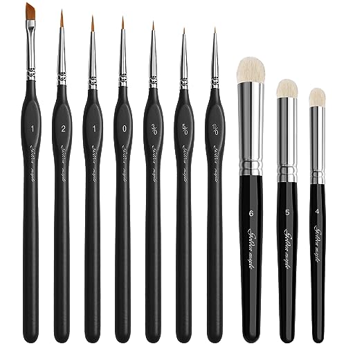 Miniature Paint Brushes Drybrush