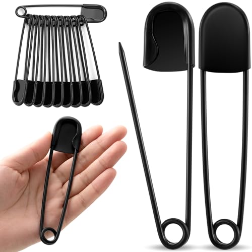 10 Pcs 5 Inch Large Safety Pins (10 Count)