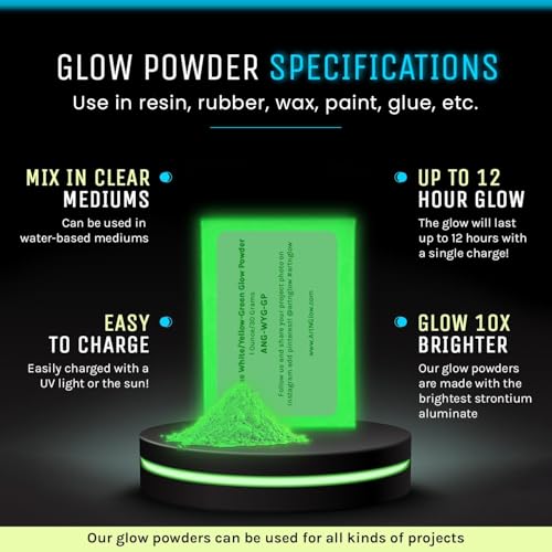 Glow in The Dark Pigment Powder