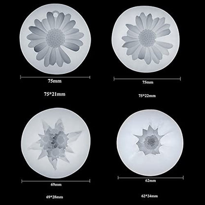 Daisy 4 Pack Flower Molds