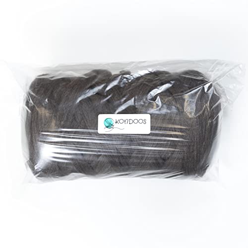 Natural Wool Bulk roving (128 Ounce)