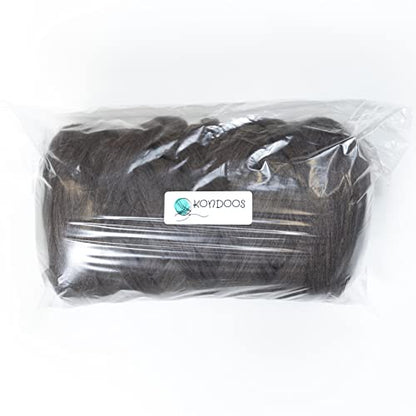 Natural Wool Bulk roving (128 Ounce)