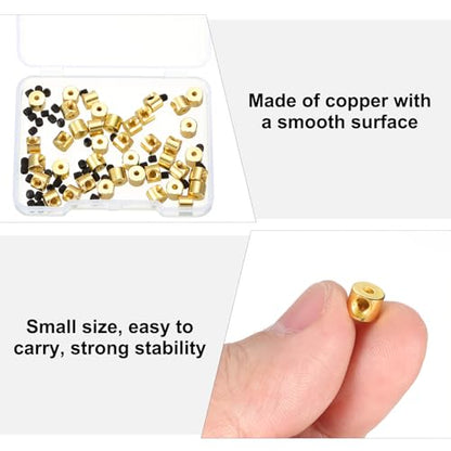 40 Pcs Metal Locking Pin Backs