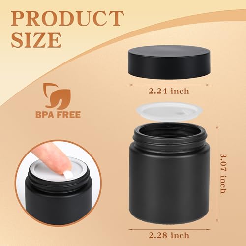 Glass Jars with Lids (24 Count)