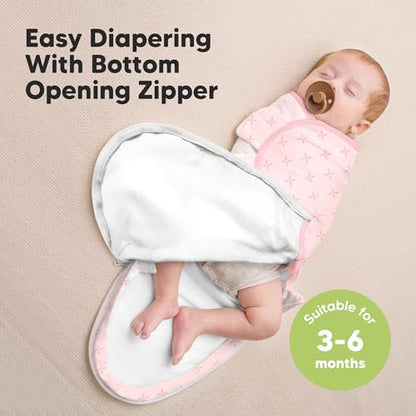 Newborn Swaddles with Zippers (3 Count)