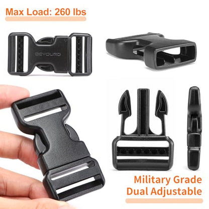 Heavy Duty Buckles and Strap Set 1