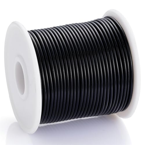 12 Gauge Black Aluminum Craft Wire (103.68 Foot)