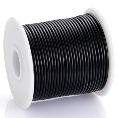12 Gauge Black Aluminum Craft Wire (103.68 Foot)