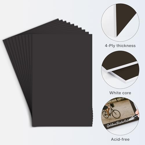 50 Pack 11x17 Uncut Photo Mat Matboards