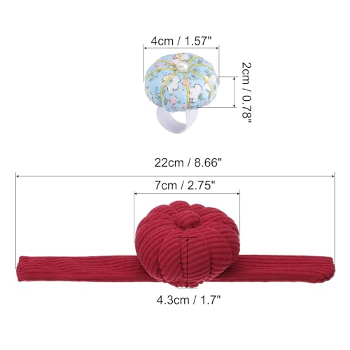 Wrist Pumpkin Pin Cushion