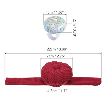 Wrist Pumpkin Pin Cushion