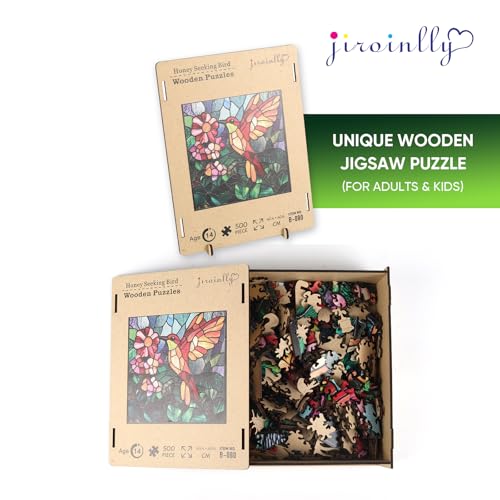 Wooden Puzzle for Adults Hummingbird 200 Piece Jigsaw Puzzle (200 Count)