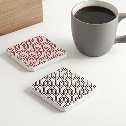 Geometry Polymer Clay Texture Sheets Line Art Silicone Texture Stamp Repeating Seamless Pattern Modeling Pattern Pad for Jewelry and Clay Earrings Tools