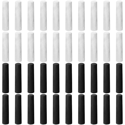 40 Pcs Sidewalk Chalks for Kids Non Toxic Jumbo Chalk for Party Gift Outdoor Art Classroom Play Painting (40 Count)