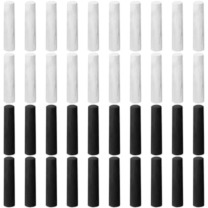 40 Pcs Sidewalk Chalks for Kids Non Toxic Jumbo Chalk for Party Gift Outdoor Art Classroom Play Painting (40 Count)
