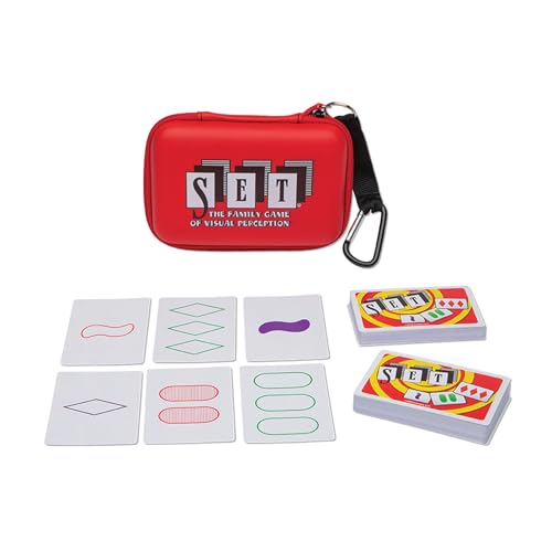 SET Travel Case Card Games for Kids