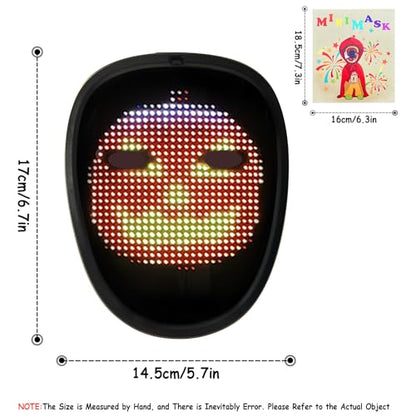 Kids LED Mask with Gesture Sensing