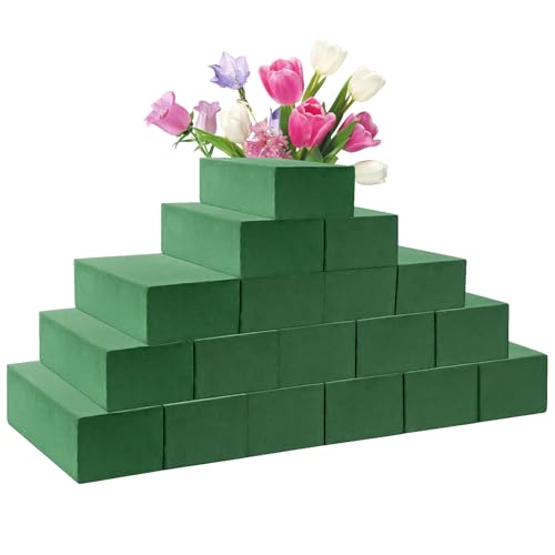 Wet Dry Green Floral Foam for Flower Arrangements 7.8"