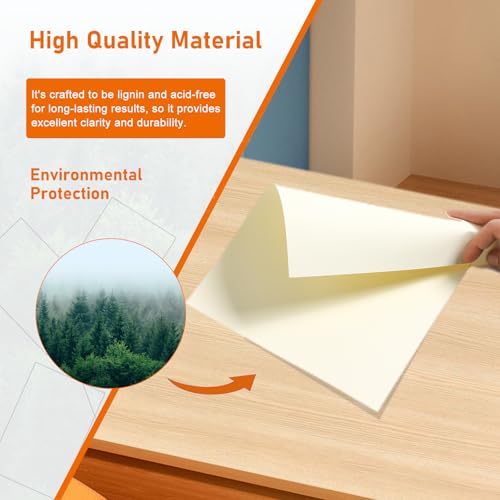 40 Sheets Cream Cardstock 8.5 x 11 Off White Paper 75lb (40 Count)
