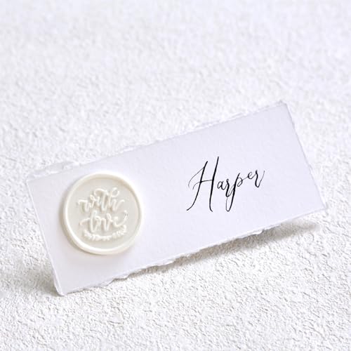 Pearl White Glue Gun Sealing Wax Sticks for Wax Seal Stamp (8 Count)