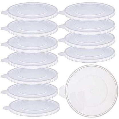 12 Pack Mixing Cup Lids for 64 Oz