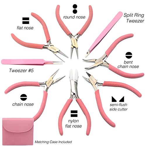 Fashion Color Pliers (8 Count)