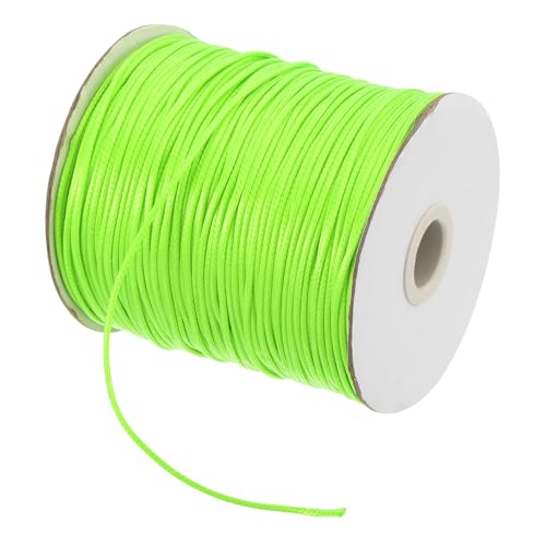 Waxed Cord 1.5mm Waxed Polyester Cord 175 Yard Wax String for Bracelet Making
