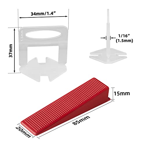 Tile Leveling System with Tile Plier (1201 Count)