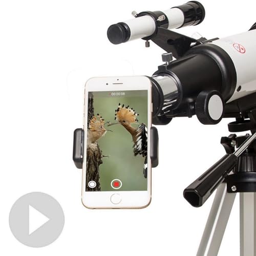 Telescope 70mm Aperture 400mm AZ Mount Astronomical Refracting Telescope for Kids Beginners