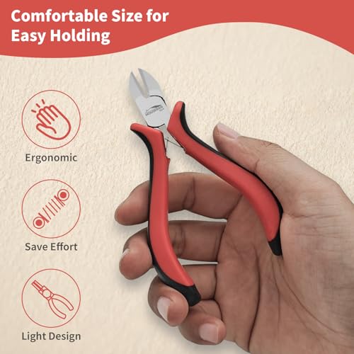 5 Pack 4" Small Wire Cutters (5 Count)