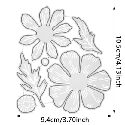 Cutting Dies Metal Stencils Scrapbooking Tools DIY Embossing Template for Paper Card Making Album Arts Crafts Supplies