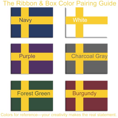 1-1/2 Inch Yellow Ribbon 50Yards – Perfect for Gift Wrapping