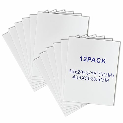 16x20‘’ White Foam Board (12 Count)